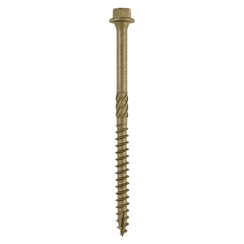 Timber Frame Screw Hex Green