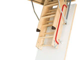 FAKRO 3 Section Folding Wooden Loft Ladder 60 x 120 (2.8m drop)