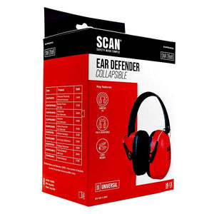 Scan Collapsible ear defenders SNR25