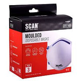 Scan Moulded Disposable mask FFP2 Protection ( 3 pack)