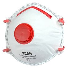 Scan Moulded disposable Valved masks FFP3 ( 2 pack)