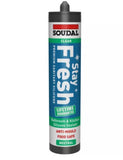 Soudal STAY FRESH Bathroom & Kitchen Silicone 300ml