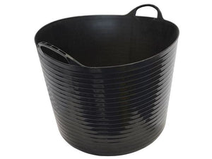 Heavy-Duty Polyethylene Flex Tub 60 Litres Black