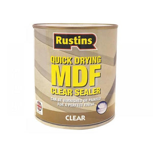 Rustins Quick Drying MDF Sealer Clear 250ml