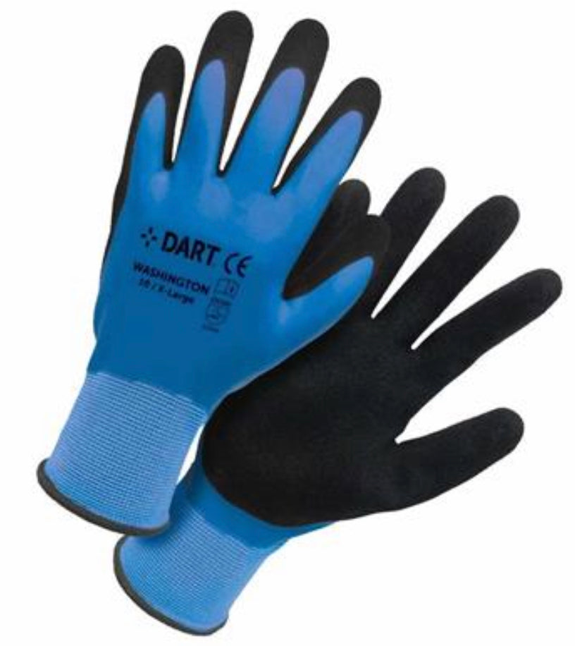 Blue Thermal Waterproof Latex Gloves 9L – ROSCOES DIY