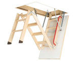 FAKRO 3 Section Folding Wooden Loft Ladder 60 x 130 (3.05m drop)