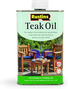 Rustins Teak Oil 250ml