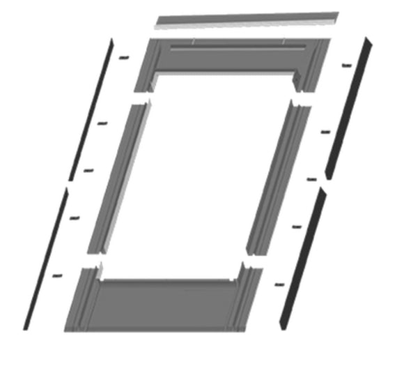 FAKRO Standard Depth Flashing Kit for Slate Roofs (ELV)