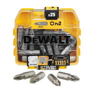 DeWalt PZ2 25mm Bit Set (25)