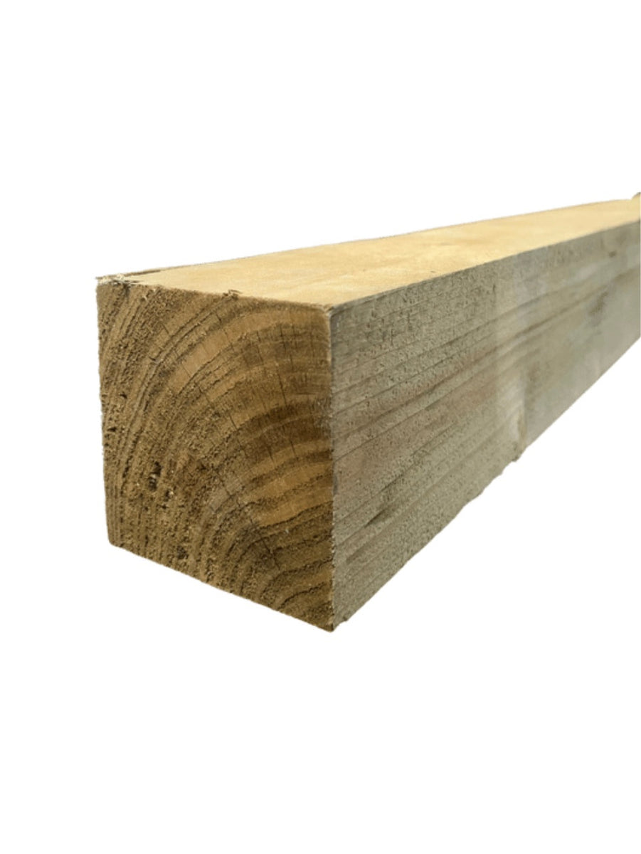 75 x 75 Treated Fence Post (70mm x 70mm finish size) – ROSCOES DIY