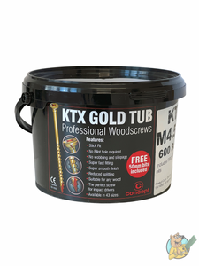 KTX Gold Screws Tub