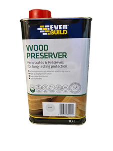 Everbuild Wood Preserver Clear 1L