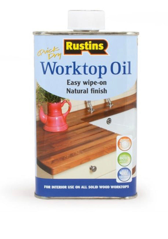 Rustins Worktop Oil 500ml