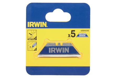 Irwin  Bi-Metal Trapezoid Knife Blades Pack of 5