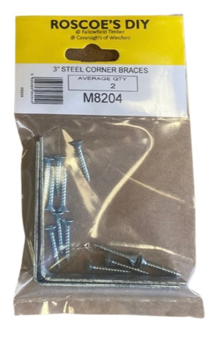 3” Steel Corner Braces