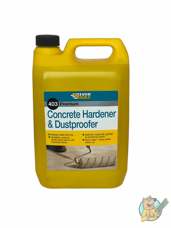 Everbuild 403 Concrete Hardener & Dustproofer 5L